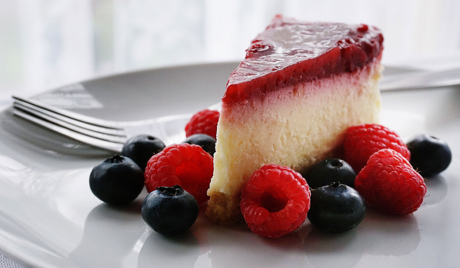 Cheese Cake Lamponi e Mirtilli