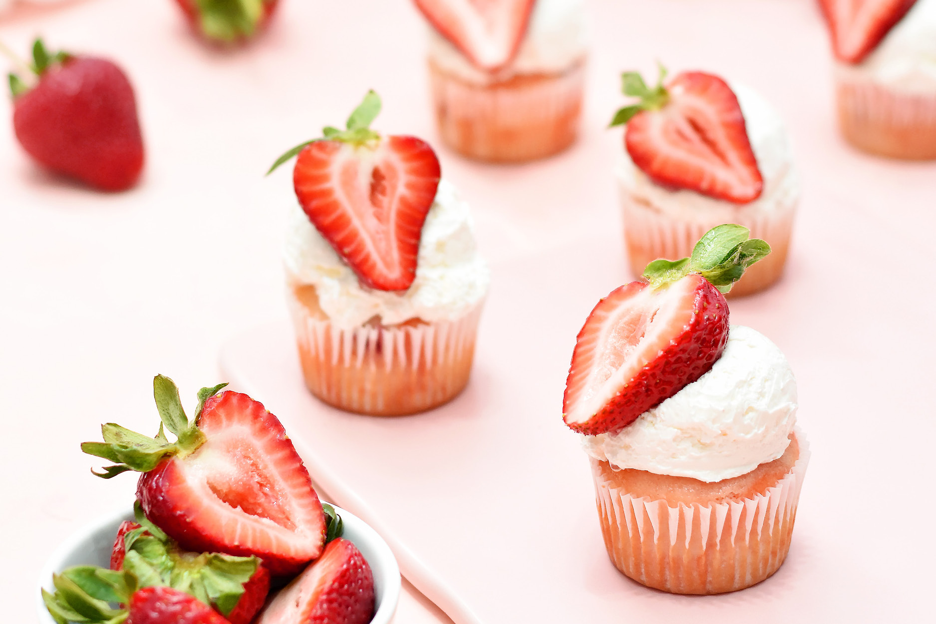 Cupcake Alle Fragole