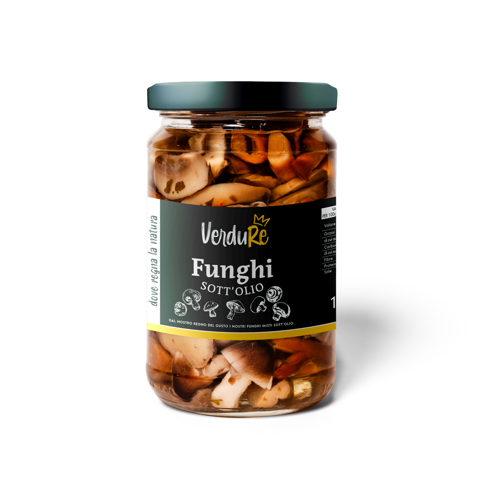 funghi sott'olio